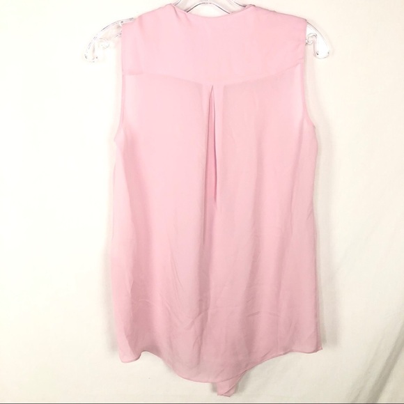 NWT Tahari 100% silk pink blouse - Picture 7 of 7
